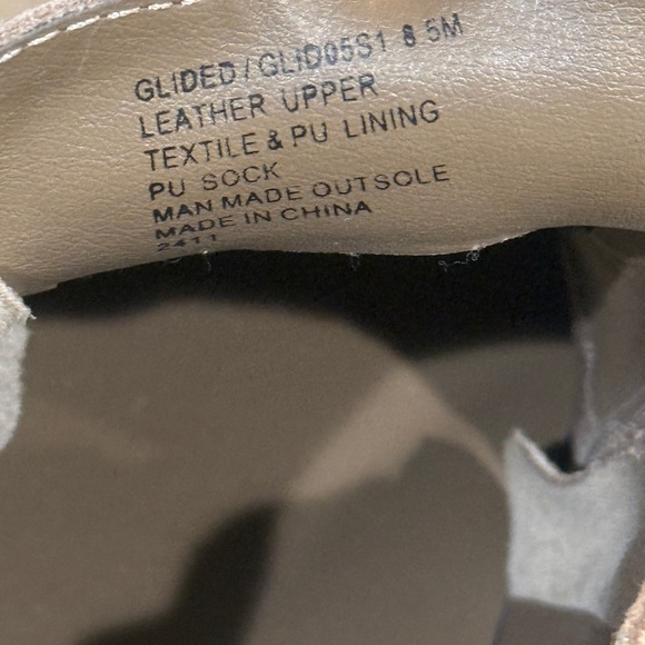 Women’s STEVE MADDEN Glided taupe suede platform sneakers- Size 8.5 - Picture 10 of 10